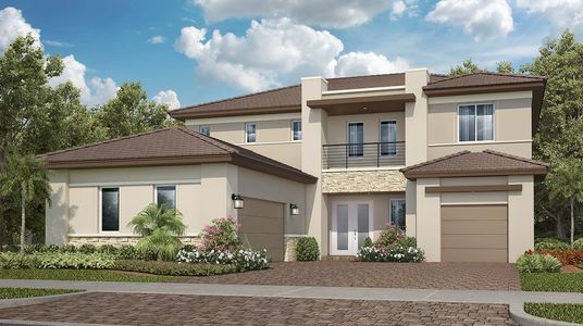 New construction Single-Family house 12515 Eulalia St, Parkland, FL 33076 plan Marquis - image