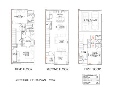 New construction Single-Family house 608 W Donovan St, Houston, TX 77091 plan 9386 - image