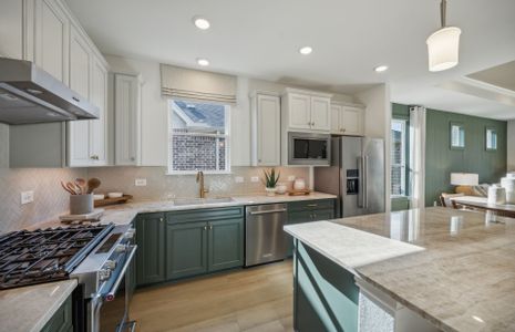 Spacious kitchen with abundant cabinet space