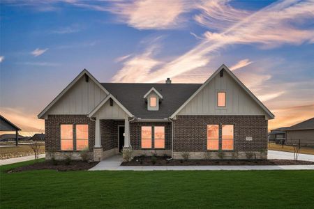 New construction Single-Family house 805 Valley Ridge Rd, Van Alstyne, TX 75495 plan Foxglove - image