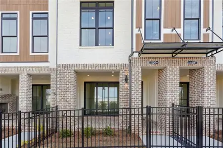 New construction Townhouse house 120 Iveybrooke Ln, Unit 65, Alpharetta, GA 30009 plan The Barnsley I - image