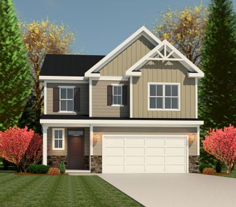 New construction Single-Family house 1809 Harbury Dr, Grovetown, GA 30813 plan Lincoln - image