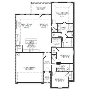 New construction Single-Family house 4219 Pigeon Dr, Sherman, TX 75092 plan The Amherst - image 3