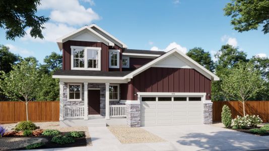New construction Single-Family house 2204 S Ider Wy, Aurora, CO 80018 plan 3501 - image