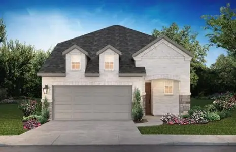 New construction Single-Family house 30313 Ruby Forest Ct, Magnolia, TX 77354 plan Plan 3059 Elevation B - image
