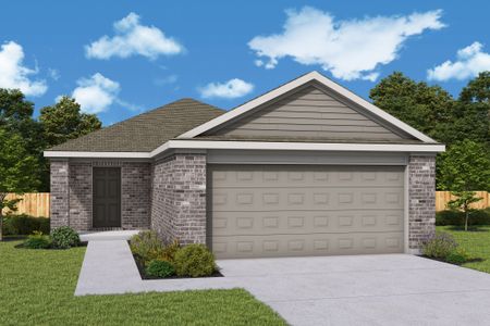 New construction Single-Family house 25119 Pomegranate Pl, Montgomery, TX 77316 plan Rhyme - image