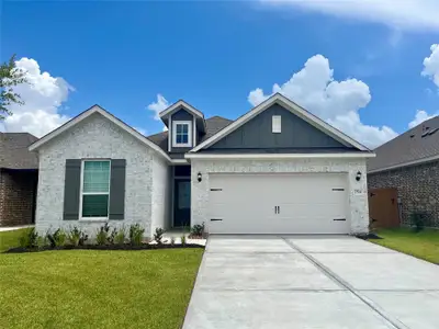 New construction Single-Family house 2514 Green Jasper Dr, Iowa Colony, TX 77583 plan Harris - image