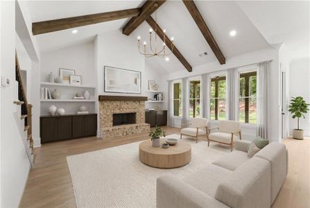 New construction Single-Family house 1670 Knob Creek Ct Nw, Acworth, GA 30101 plan Rebecca A - image 14
