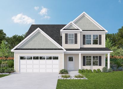 New construction Single-Family house 105 Chester Pl, Pikeville, NC 27863 plan Channing - image