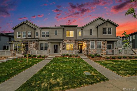 New construction Townhouse house 5480 Second Avenue, Timnath, CO 80547 301- photo 0