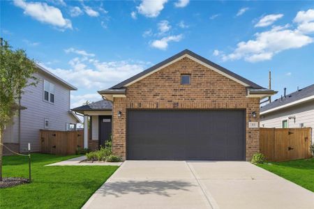 New construction Single-Family house 313 Stone Placa Trl, Brookshire, TX 77423 plan Lakeway - image