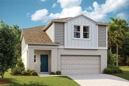 New construction Single-Family house 14420 Meadow Bird Avenue, Riverview, FL 33579 Seville- photo 0