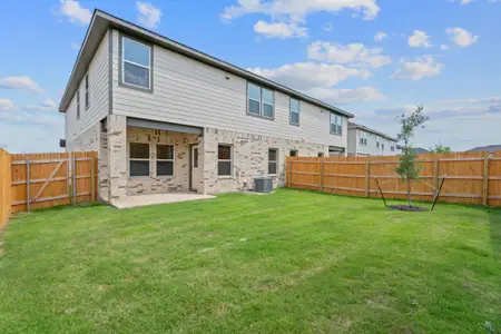 New construction Townhouse house 14816 Afleet Alex St, Unit B, Manor, TX 78653 plan The Sycamore - image