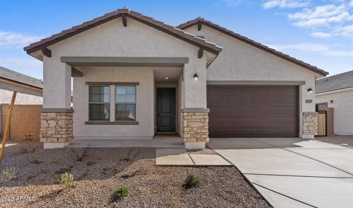 New construction Single-Family house 16625 N Lunar St, Maricopa, AZ 85138 Clyde- photo 1 1