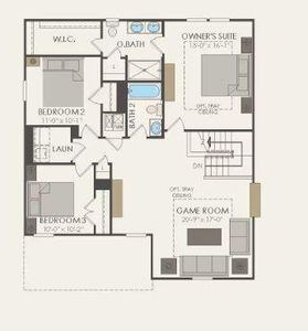 Pulte Homes, Sandalwood floor plan