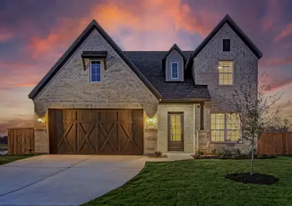 New construction Single-Family house 17228 Autumn Falls Dr, Manor, TX 78653 - photo 0