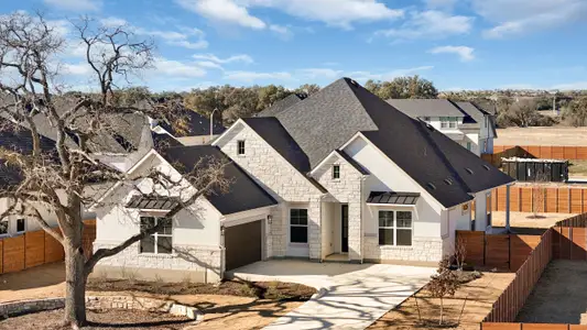 New construction Single-Family house 1708 Willow Bean Dr, Georgetown, TX 78633 plan Sicily - image