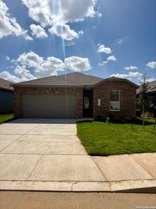 New construction Single-Family house 14845 Quartz Cv, Elmendorf, TX 78112 plan Clearwater - image