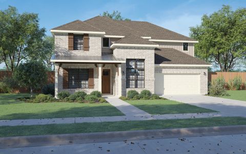 New construction Single-Family house 2213 Wispy Ln, Celina, TX 75009 plan Olympic - image