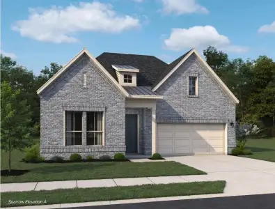 New construction Single-Family house 21922 Bluestem Fields Dr, Waller, TX 77484 plan Sparrow - image