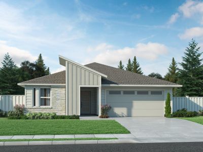 New construction Single-Family house 17001 Lomond Wy, Pflugerville, TX 78660 plan The Preston (403) - image