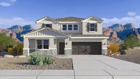 New construction Single-Family house 2445 E Villa Linda Dr, Phoenix, AZ 85024 plan Miraval - image