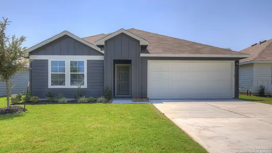 New construction Single-Family house 1112 Argonne Frst, Seguin, TX 78155 plan The Irvine - image