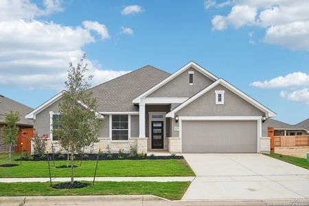 New construction Single-Family house 628 Bodark St, New Braunfels, TX 78132 The Wedgeway- photo 0