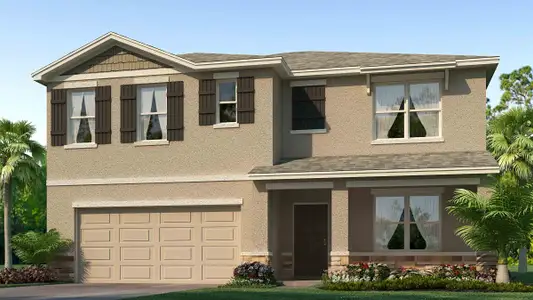 New construction Single-Family house 4978 Eagle Rock Dr, Wimauma, FL 33598 Hayden- photo 0 0