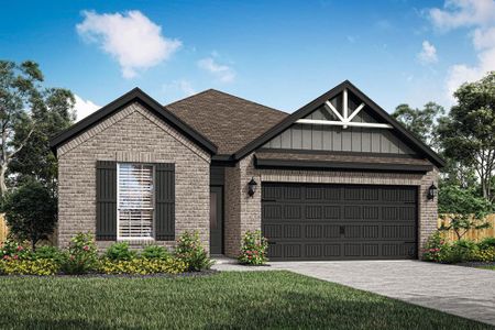 New construction Single-Family house 460 Sunny Highlands Drive, Katy, TX 77493 - photo 0