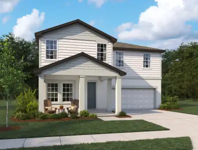 New construction Single-Family house 10025 Hidden Hammock, Parrish, FL 34219 plan Teton - image