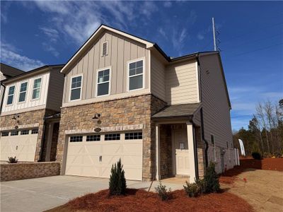 New construction Townhouse house 6692 Armonia Dr, Mableton, GA 30126 plan Foxglove - image
