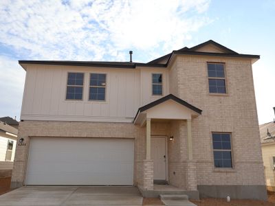 New construction Single-Family house 6248 Persimmon Lk, San Antonio, TX 78252 plan Armstrong - image
