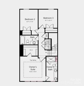 Structural options added include; Gourmet kitchen and ledge in primary shower