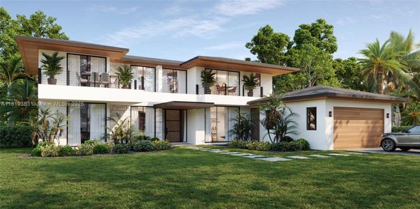 New construction Single-Family house 5847 Sw 81St St, South Miami, FL 33143 - image