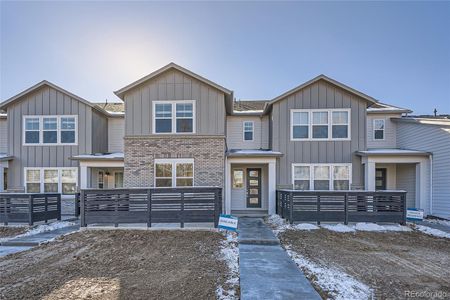 New construction Townhouse house 2571 W 69Th Pl, Denver, CO 80221 Horizon Three- photo 0