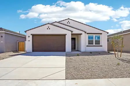 New construction Single-Family house 12358 N Damsen Dr, Maricopa, AZ 85139 plan Sunflower - image
