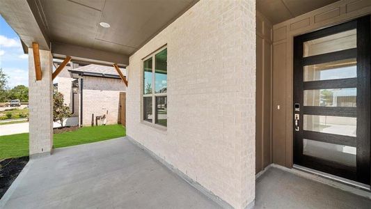 Spacious Front Porch