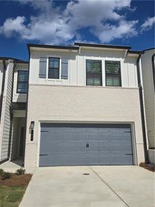 New construction Townhouse house 1105 Holland Rose Dr, Lawrenceville, GA 30043 Sawnee- photo 0