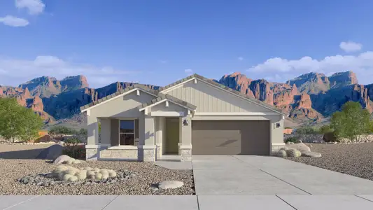 New construction Single-Family house 12592 W Locust Ln, Avondale, AZ 85323 plan Easton - image