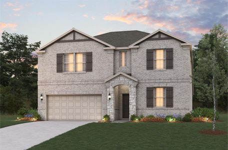 New construction Single-Family house 1924 Dove Drive, Princeton, TX 75407 Rainier- photo 0