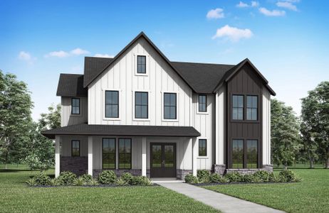 New construction Single-Family house 9712 Landmark Trl, Denton, TX 76259 plan Benson - image