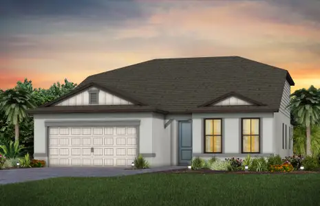 New construction Single-Family house 3211 Winding Creek Trl, North Port, FL 34289 plan Mystique Grande - image