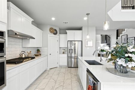 New construction Single-Family house 19104 Ariel Elena Wy, Pflugerville, TX 78660 plan Bennington 2434 S 3CG - image 8