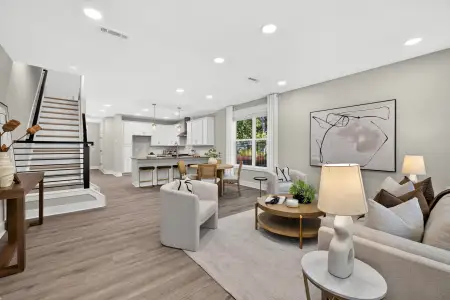 New construction Townhouse house 2021 N Salem St, Apex, NC 27523 plan Harrington End Unit - image 9