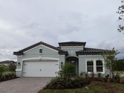 New construction Single-Family house 34299 Grande Dominion Dr, Zephyrhills, FL 33541 plan Madeira II - image