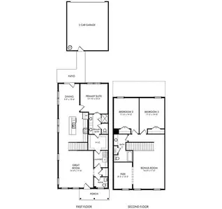 New construction Townhouse house 306 Fletchers Wy, Smyrna, TN 37167 plan Rutherford - image