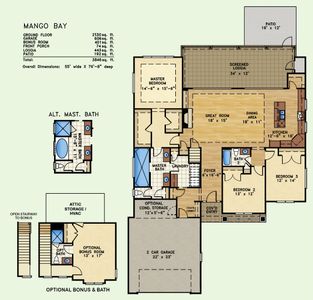 New construction Single-Family house 1011 Fryer Ave, Leland, NC 28409 plan Mango Bay - image 5