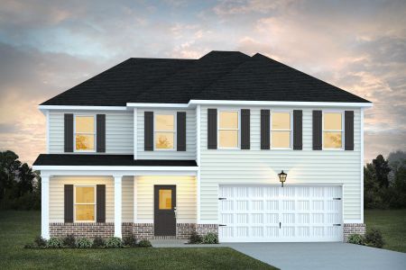 New construction Single-Family house 201 Friesian Wy, Hogansville, GA 30230 plan Tucker Front Porch - Single Family Homes - image