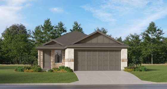 New construction Single-Family house 18261 Pontecorvo Lane, New Caney, TX 77357 Pinehollow- photo 0